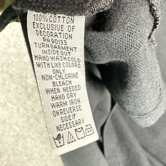 Bob Mackie Shirt Women 1X Black Southwestern Embroidered Wearable Art Tee Blouse - Picture 2 of 16